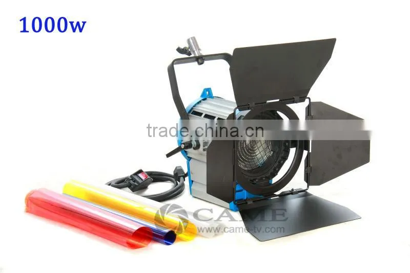 (2x1000W+2x650W) Fresnel Tungsten Lights Video Spot Light Kit Spotlight as ARRI