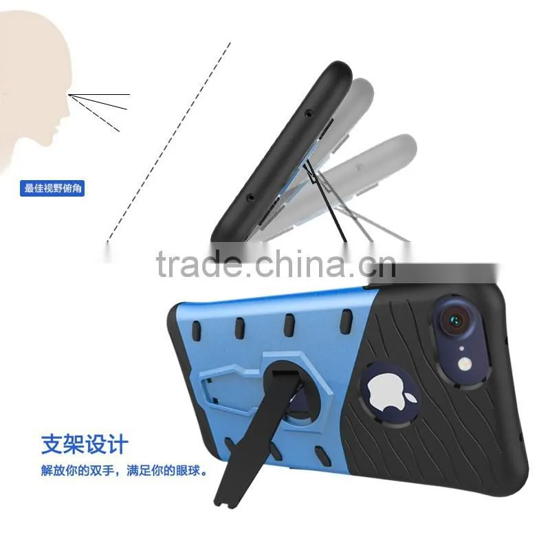 Hot Selling 360 Degree Kickstand Hybrid Case For Huawei Honor 5C Back Cover Case