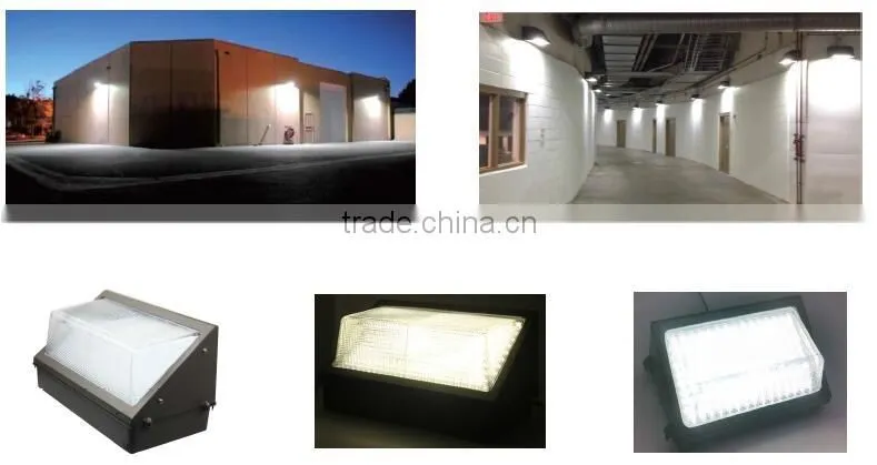 UL CUL 5 Years Warranty Outdoor LED Wall Pack Light 100W/parking lot lighting led wall pack light