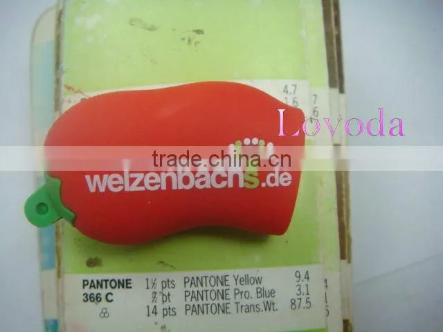 chili shaped label usb flash drive,usb stick, customized your color , printing your logo, promotional gifts LFN-201