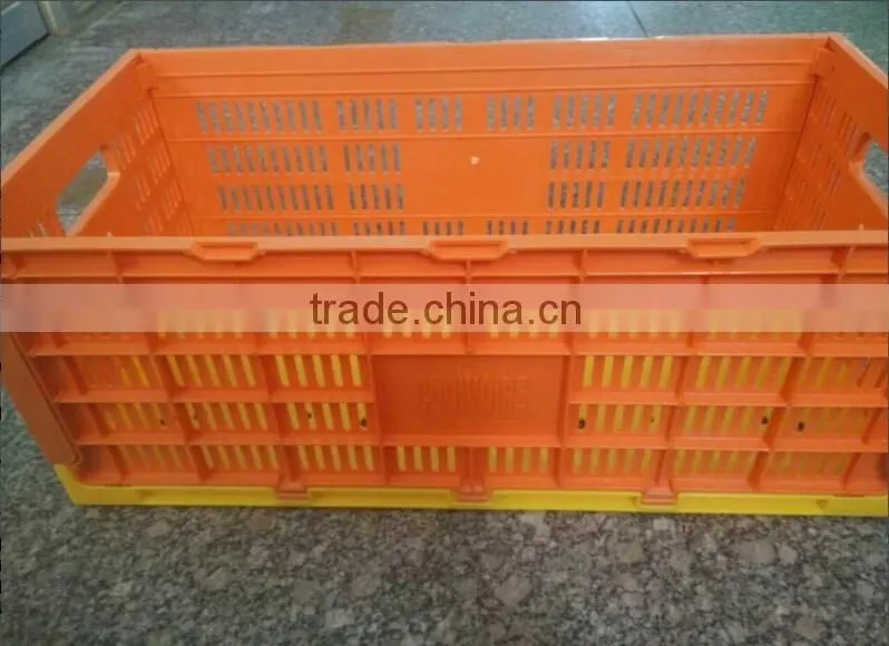 plastic turnover folding plastic egg crates