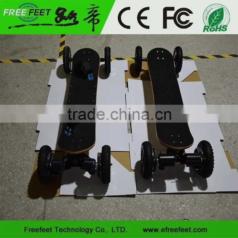Electric Four Wheel Scooter Self Balance Segwaye Electric Longboard Skateboard