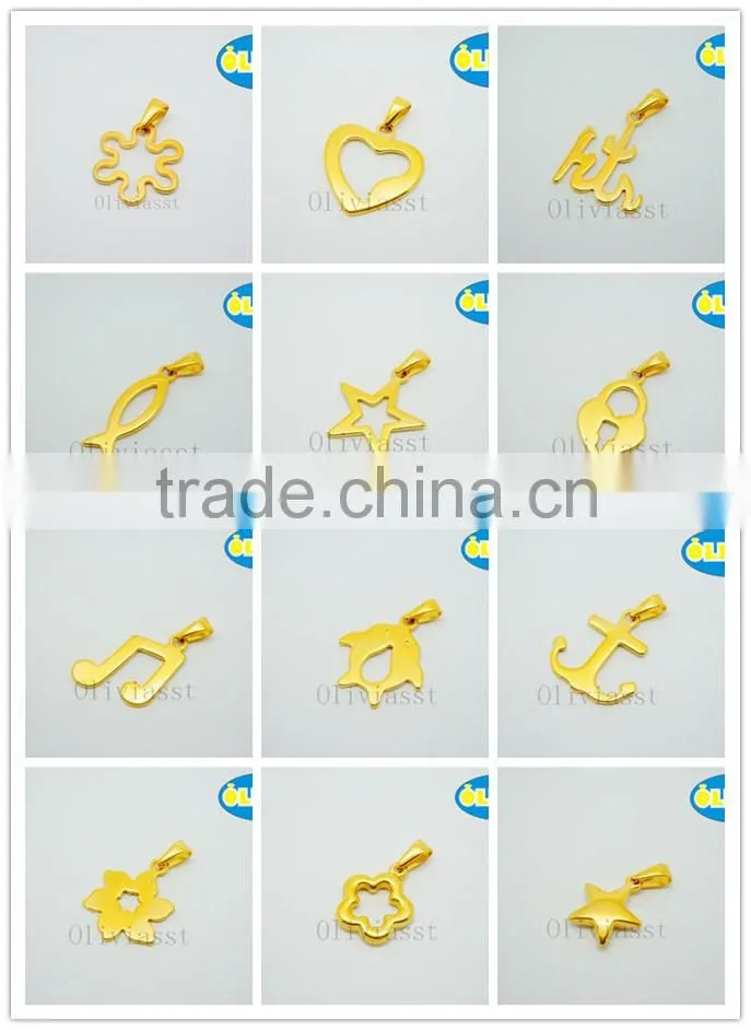 Olivia 2016 New Year Gift Present Fashion Modern 304 Stainless Steel Love Heart Shape Small Size pendant