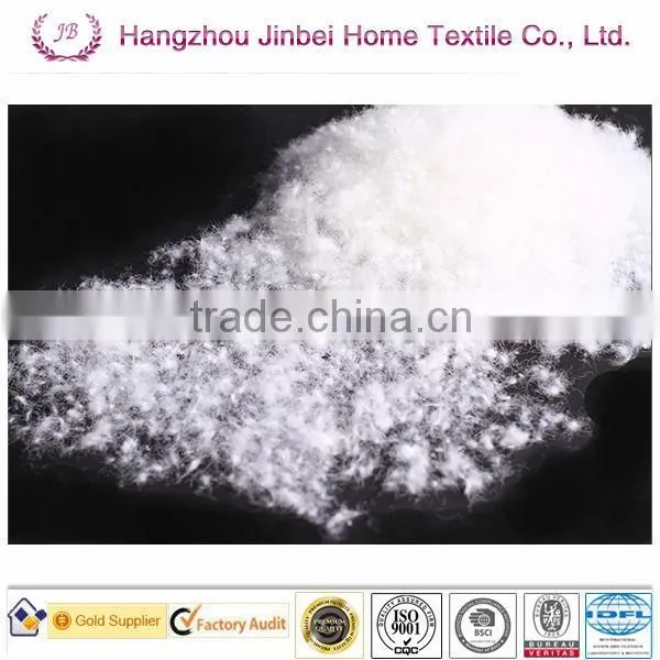95% wahsed white goose down feather