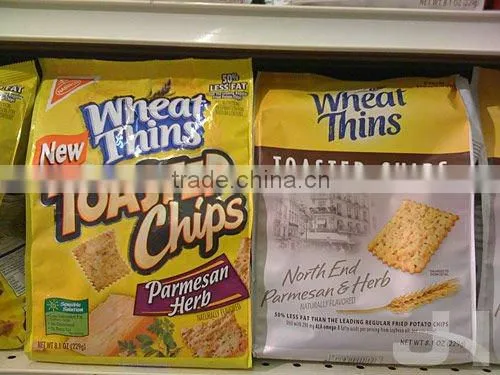 China OPP/VMPET/CPP Food Packaging Film For Snack Packing