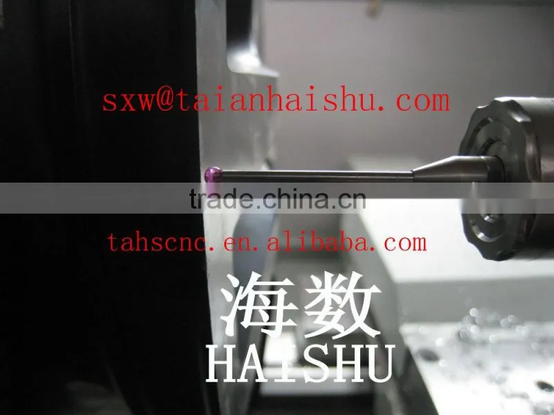 CNC lathe alloy wheel repair with touch probe