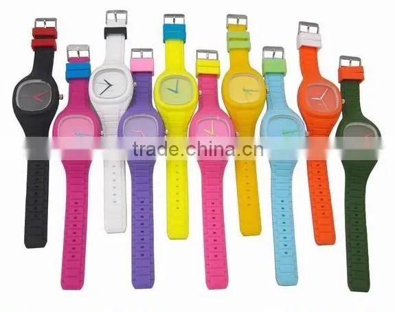 Silicone Wrist Watch Colorful Watch For Kids