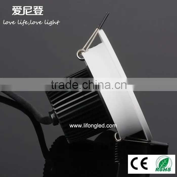 Dimmable 8W CITIZEN COB ceiling downlight,beam angle 15D warm white