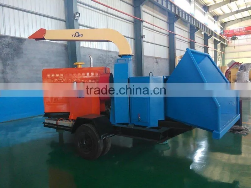 XP1000 movable diesel wood chipper