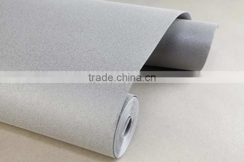 non woven single colur foaming wallpaper foam for home