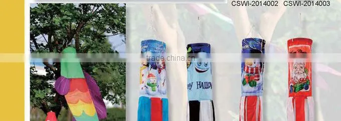 100% polyester differen sizes USA windsock