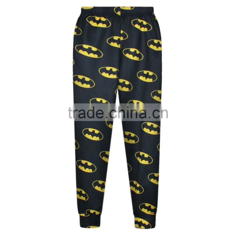 Hot Sale Plus Size Women Sweatpants 3D Print Cartoon Pants N18-12