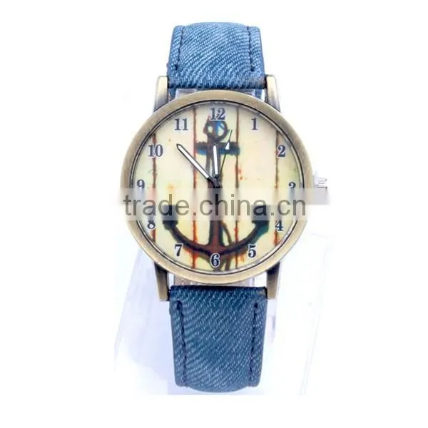Wholesale Cheapest Price Retro Anchor Watch Design
