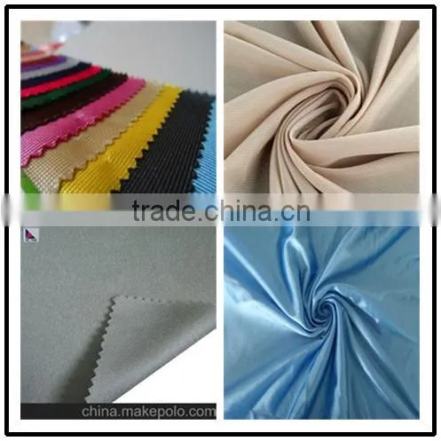 warp knitting fabric newest design poly knit fabric