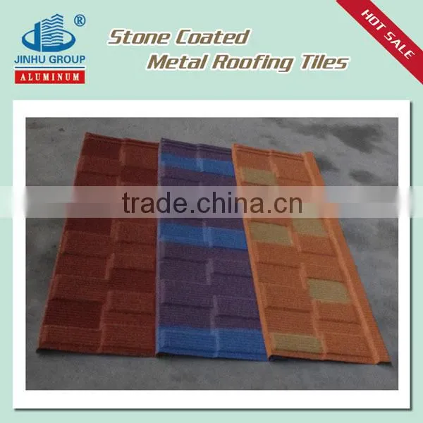 Beatiful roof tiles/Waterproof Roof Tile/ Stone Coated Metal Roof Tile
