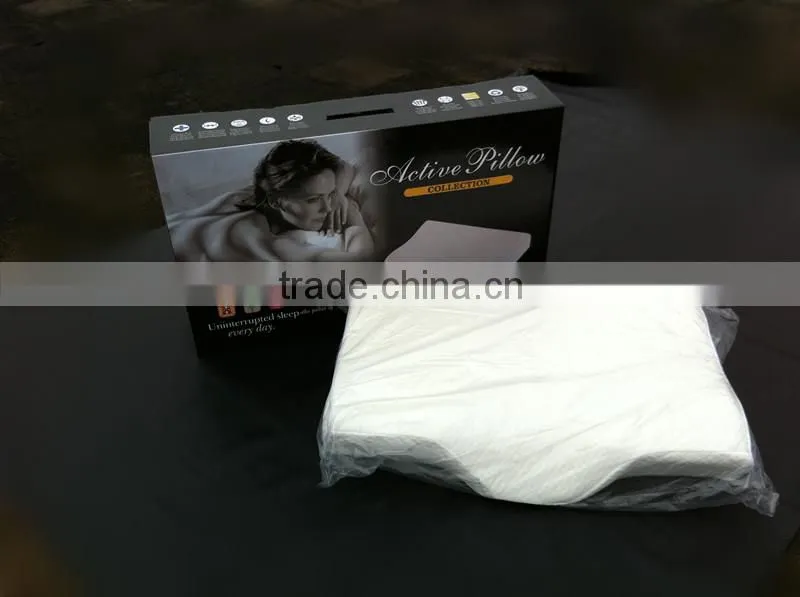 Hot selling memory foam pillow ventilated memory foam pillow urethane ventilated memory foam pillow