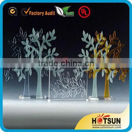 Specialized production elegant counter top acrylic jewelry display for retail