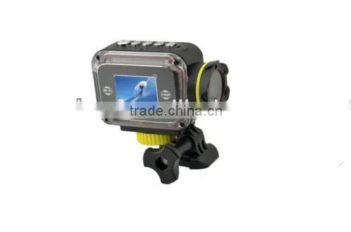 RLAT-98W Portable Wearable Sports Camera 1080P Waterproof Action Video Camera