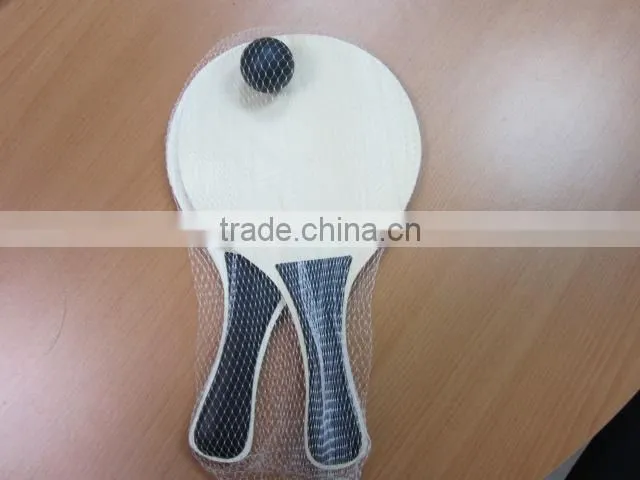 Wholesale Wooden Beach Racket Set