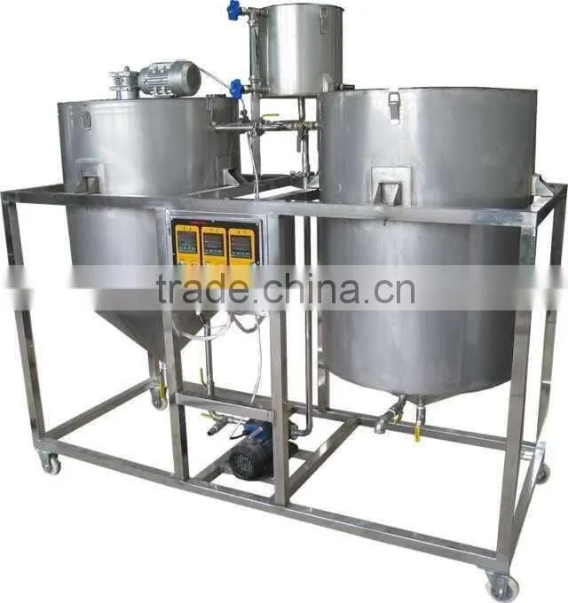 edible oil refinery plant 250L Small oil refinery
