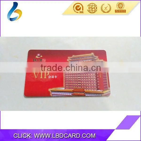 Popular perforated scratch ID cards