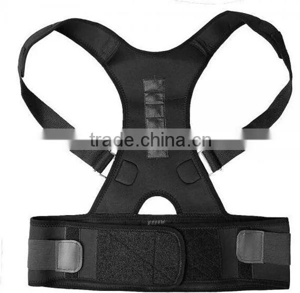 2016 Custom Hot selling Posture Corrector, Magnetic Orthopedic Back posture support brace