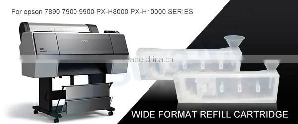 refillable ink cartridge for epson 7890 7900 9900 PX-H8000 PX-H10000