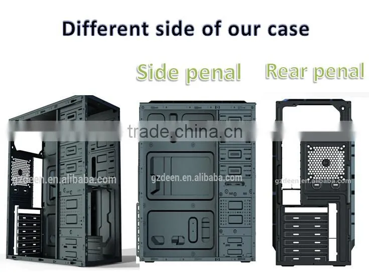 2015 China Wholesale Custom OEM unique computer case , pc cabinet ATX case