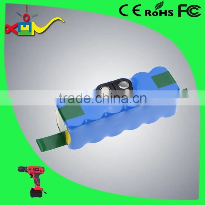 14.4v ni mh battery pack for vacuum cleaner