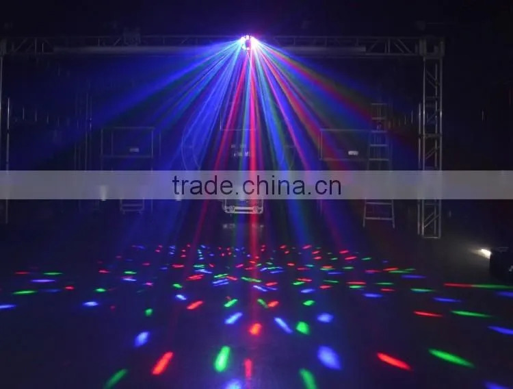 American DJ Stinger Stinger 3-FX-In-1 Moonflower Strobe Laser 3in1 LED Stage Effect Light