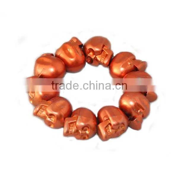 PLASTIC SKULL BRACELET FOR CARNIVAL PARTY DECORATION