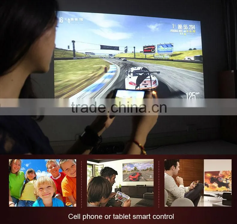 Hot seller !!! Z2000SD 2205P Android smart Blu-ray 3D 12v video projector
