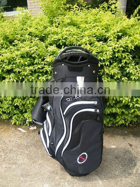 brand with putter and waterproffer material golf bag