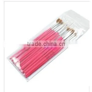 15pcs professional makeup nail art brush set