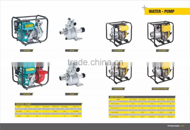 Agricultural irrigation diesel water pump made in china TV-72