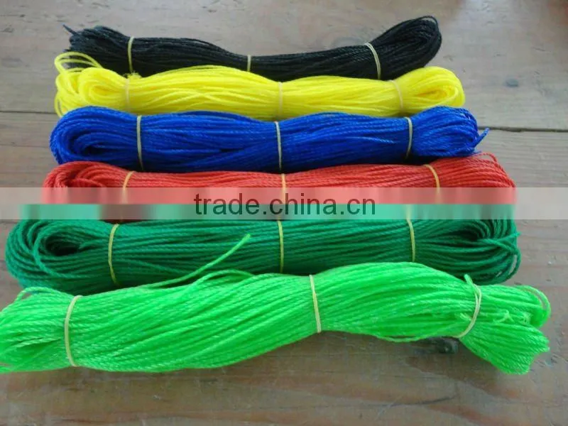 4 strands braided Polyethylene rope