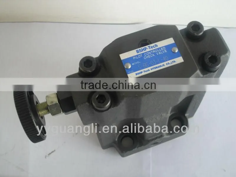 YUKEN Low Noise Type Pilot Relief Valves S-BG-03/06 25MPa