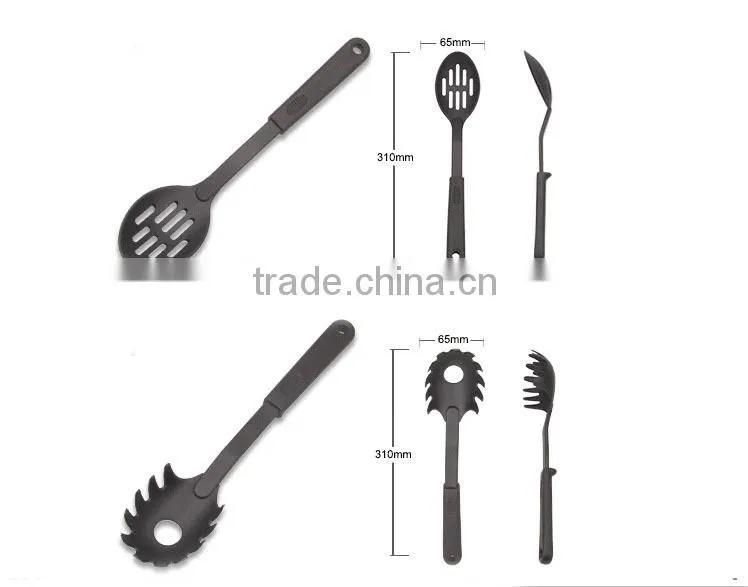 2016 new style Cooking Nylon scoop set cooking utensils kitchen ware11pcs nylon kitchen tools set NL10