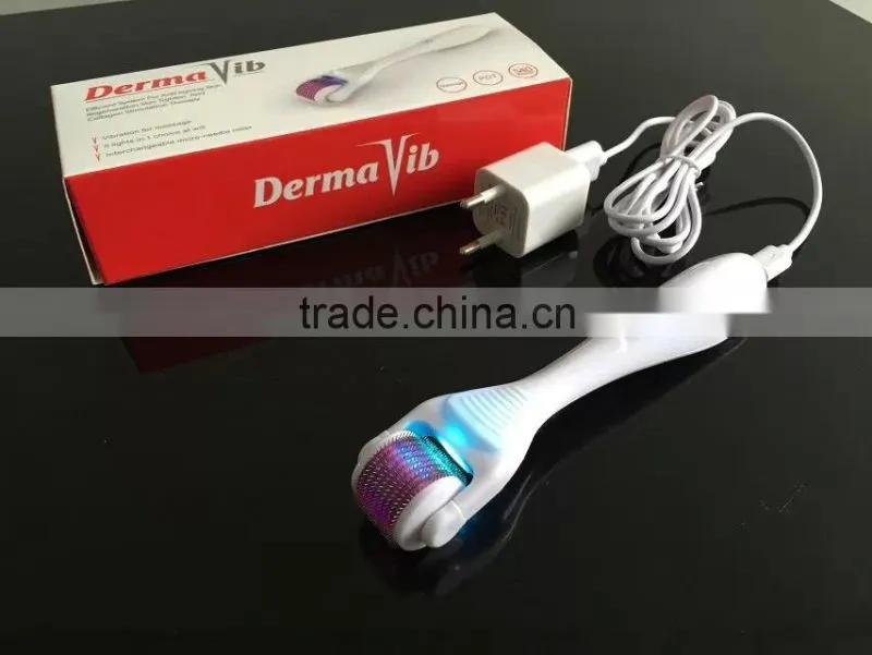 6 in 1 derma roller/ 540 needles Massage LED PDT Derma Vib