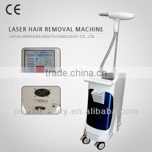 Latest laser spider vein/folliculitis therapy laser yag hair removal machine