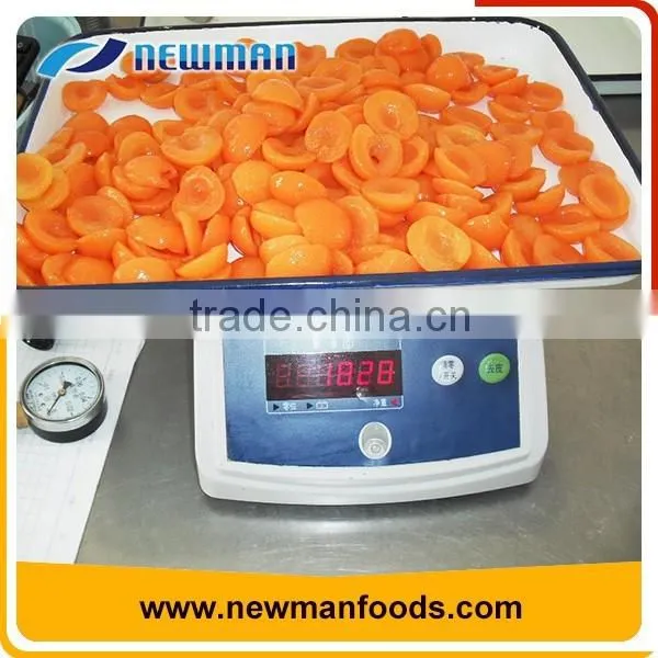 Custom made high quality peeled apricot canned apricot in can