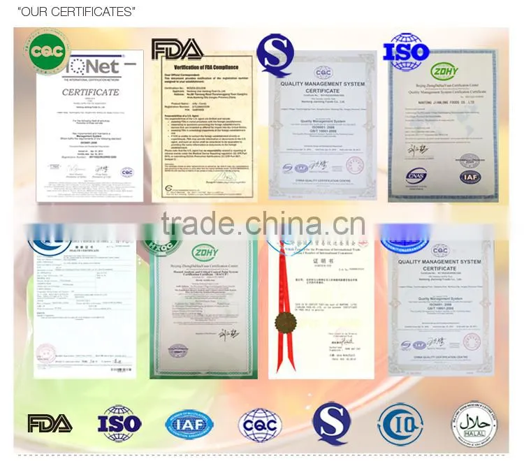 FDA ISO certificate assorted fruit flavors jelly cup confectionery