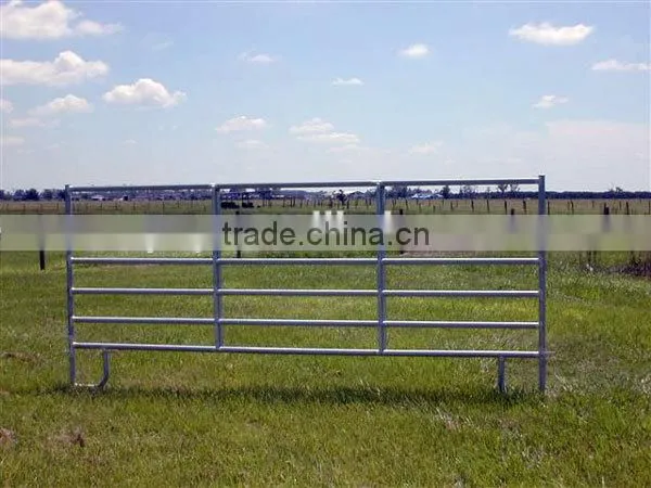 lowest price metal post corral horse fence pens portable livestock farm fence panel