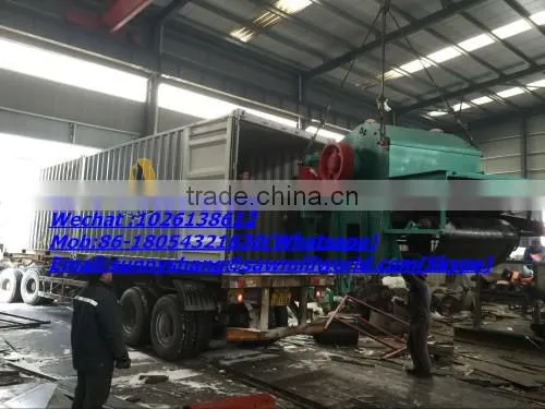 nail removing functional wood pallet crusher machine