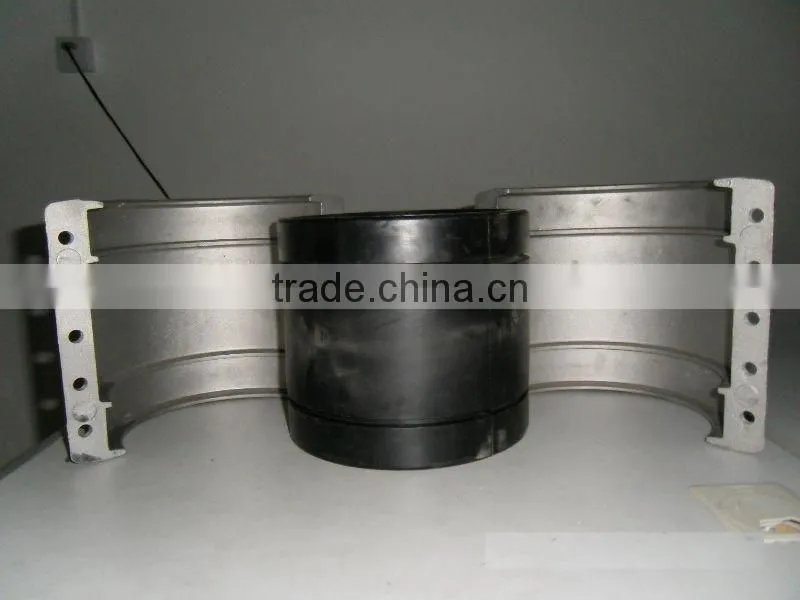 irrigation part-split coupler and boot