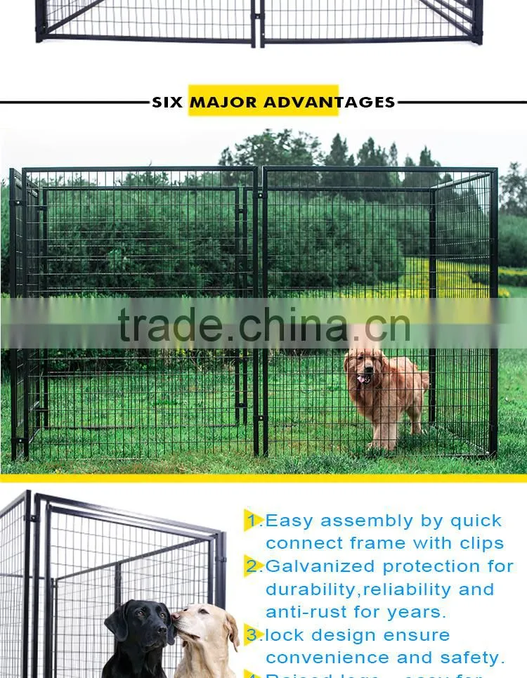 Large modular 6ft dog kennel cage Do It Yourself Modular Outdoor Dog Kennel