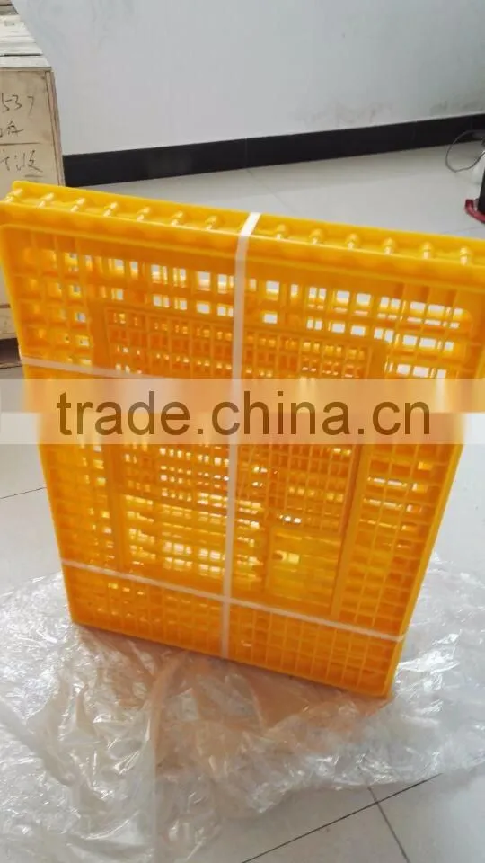 Easy clean plastic poultry cage for transport of chicken/chicken transport cage HJ-DN016