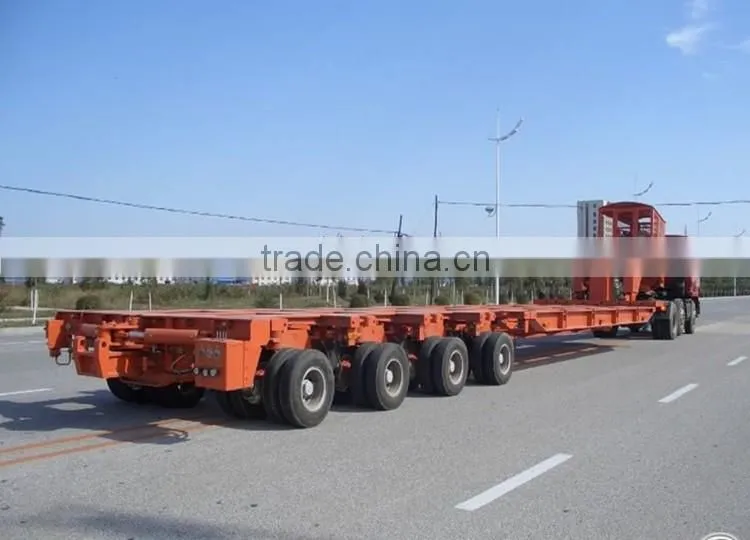 Hot sale tri-axle low bed semi trailer in Malaysia