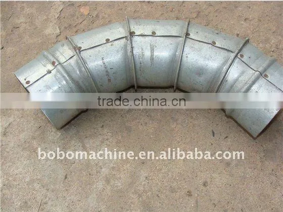Vertical type duct elbow forming machine