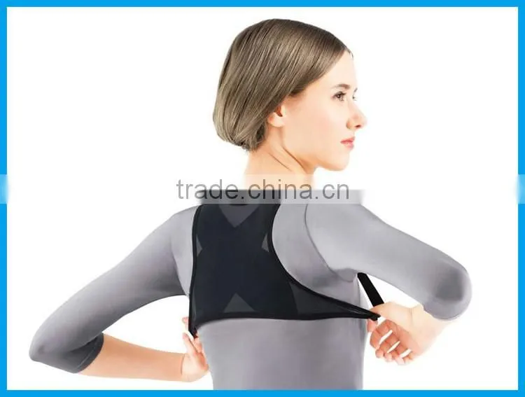 Clavicle Posture Support Brace and Upper Back Posture Corrector for Fractures + adjustable